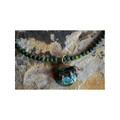 Moose Jade Pendant Necklace | Elaine Coyne Jewelry | ECGMO487n