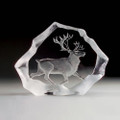 Reindeer LTD ED Crystal Sculpture | 33126 | Mats Jonasson Maleras