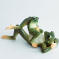 Frog Collection Father & Son Figurine | Franz Porcelain