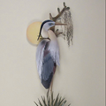 Heron Sunrise Wall Sculpture | TI Design | TICA790