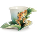 Tiger Cup Saucer | Tableware | Drinkware | Franz Porcelain