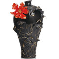 Baroque Red Lily Vase | Franz Collection | Porcelain