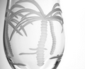 Palm Tree White Wine Glass Set of 4 | Rolf Glass | 203423