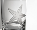 Starfish Double Old Fashioned Glass Set of 4 | Rolf Glass | 400006