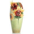 Van Gogh Sunflowers Porcelain Vase | fz02403 | Franz Porcelain Collection