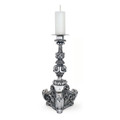 Distinctive Silver Plated Candlestick | u12 | D'Argenta