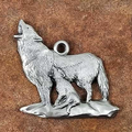 Wolf Pewter Ornament | Andy Schumann | SCHMC122106