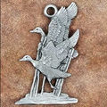 Mallards Pewter Ornament | Andy Schumann | SCHMC122121