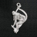 Spider Monkey Pewter Ornament | Andy Schumann | SCHMC122132