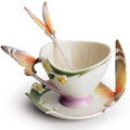 Butterfly Cup Saucer Spoon | xp1693 | Franz Porcelain Collection -2
