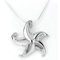 Starfish Pendant Necklace "Starry" | Big Blue Jewelry | Roland St. John | BC16-18