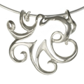 Octopus Pendant Necklace | Big Blue Jewelry | Roland St. John | OCTSS-18