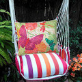 Butterfly Multi Striped Hammock Chair Swing "Cristina Stripe" | Magnolia Casual | CRTC511 -2