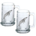 Humpback Whale Beer Stein Set of 2 | Heritage Pewter | HPIST3380