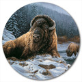 Buffalo Lazy Susan "Spirit of the Wild" | Wood Graphixs | LSSOTW