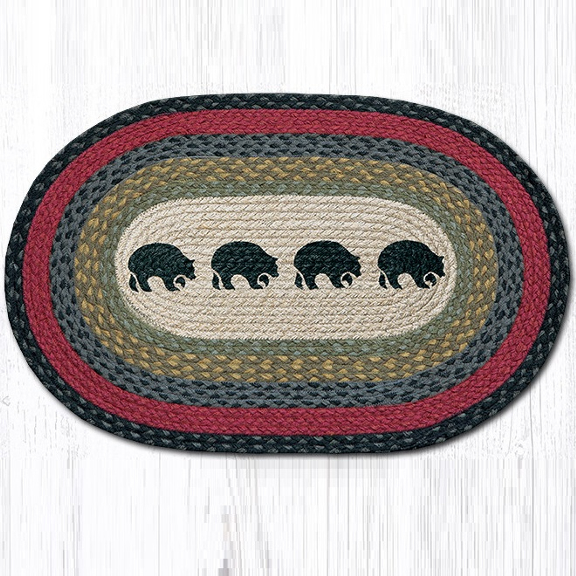 Braided Oval Rugs/Mats – Quilted Cabin