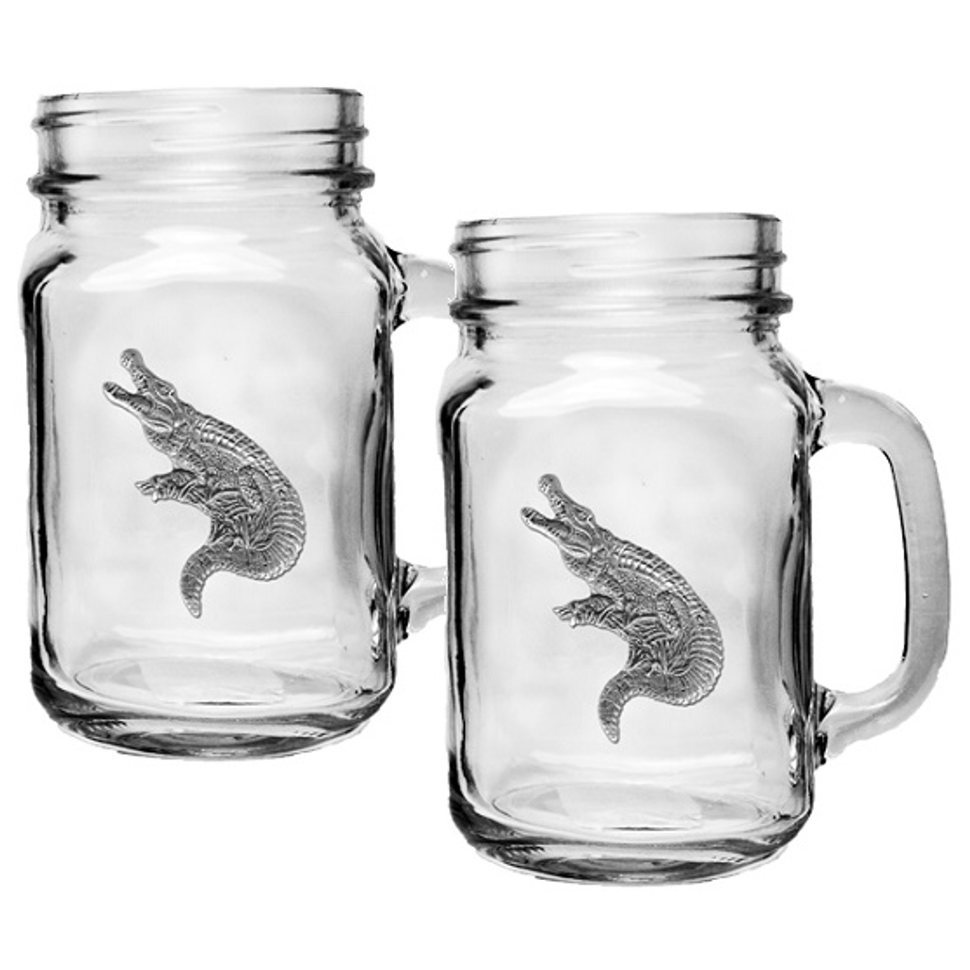 jar　0527 Alligator Mason Jar Mug Set of 2 | Gator Drinkware