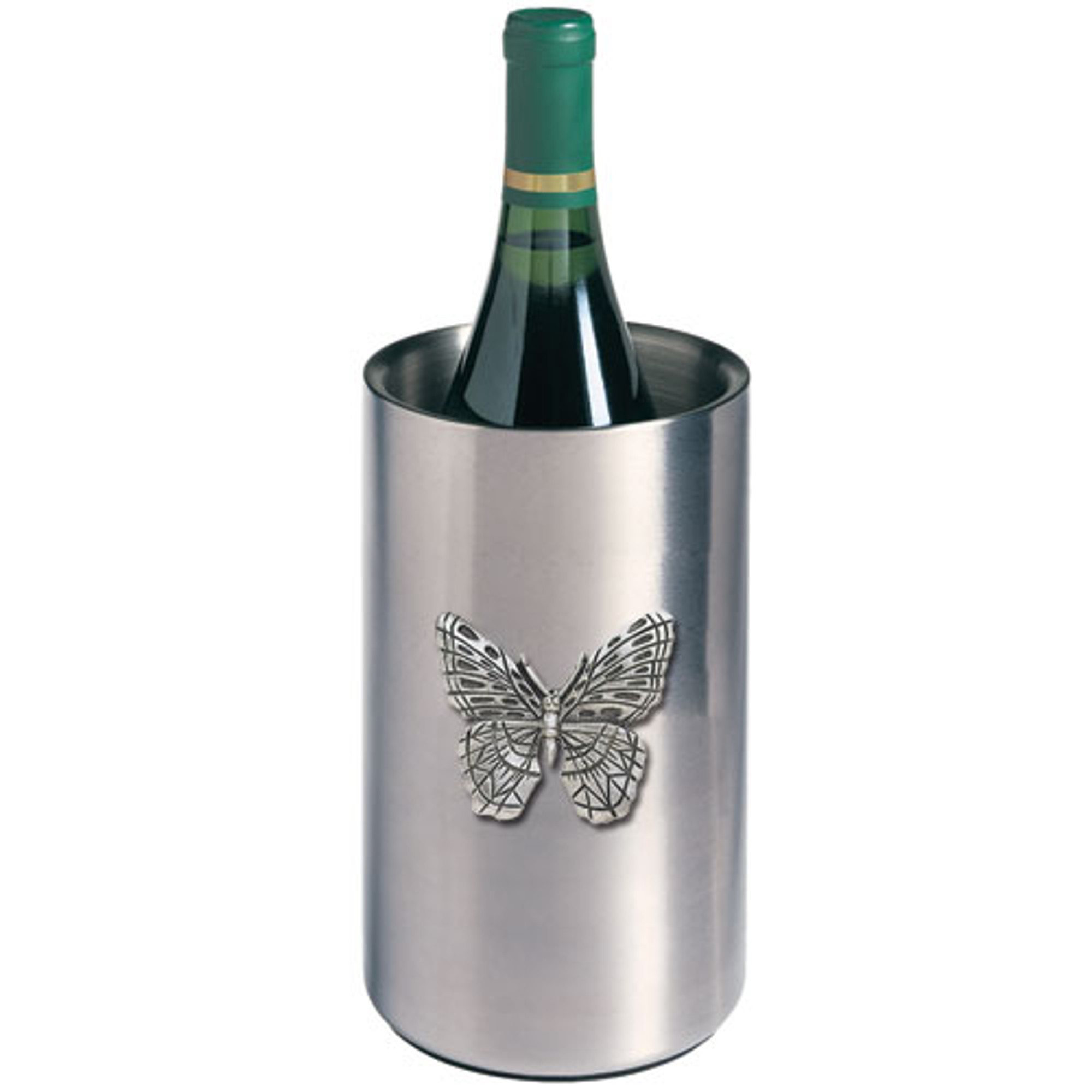 Wine Bottle Chiller - Double Walled Stainless Steel