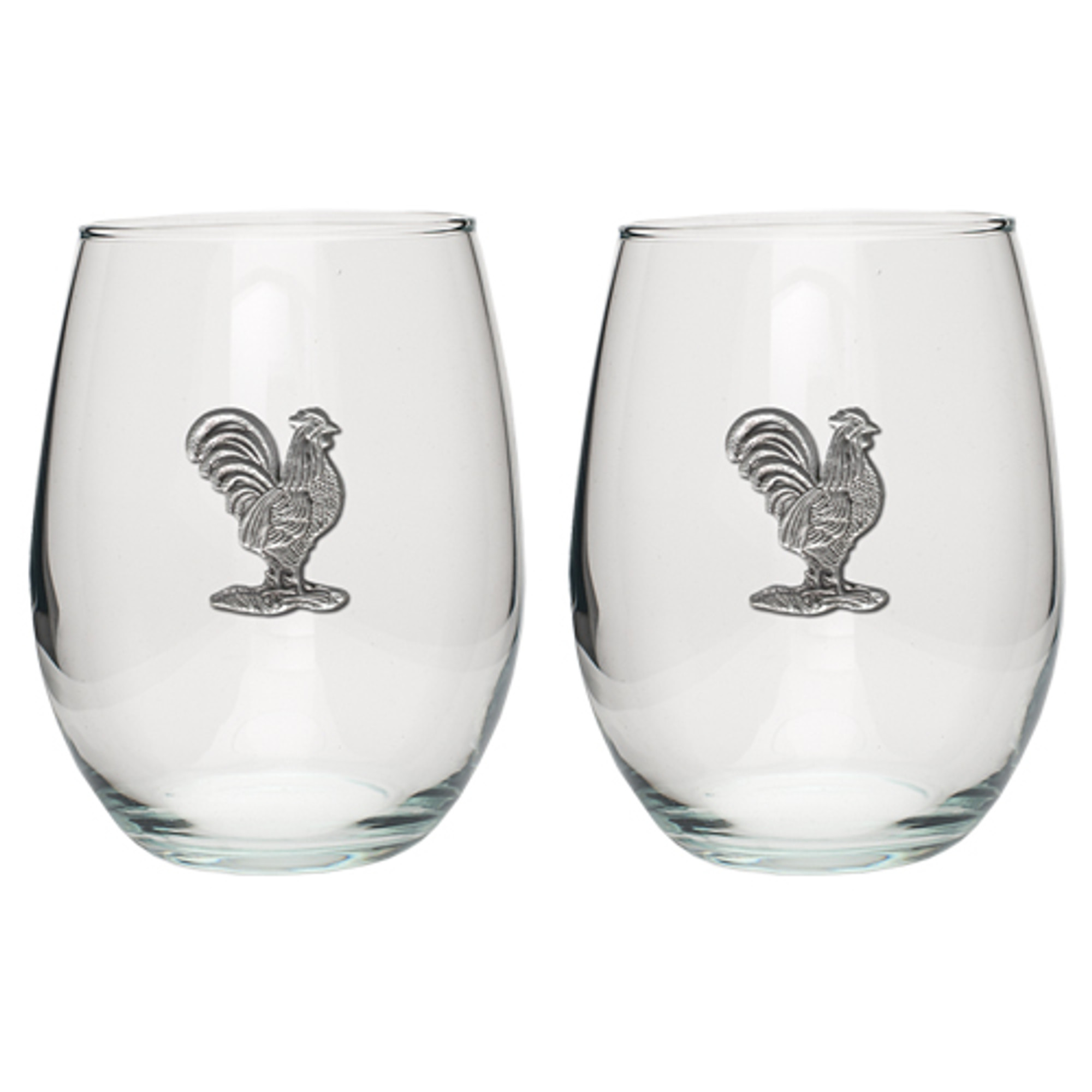 Life is Better With Chickens Stemless Chicken Wine Glass for Women