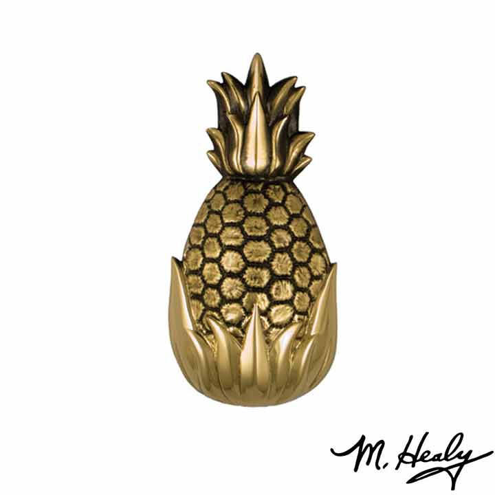 pineapple brass door knocker michael healy