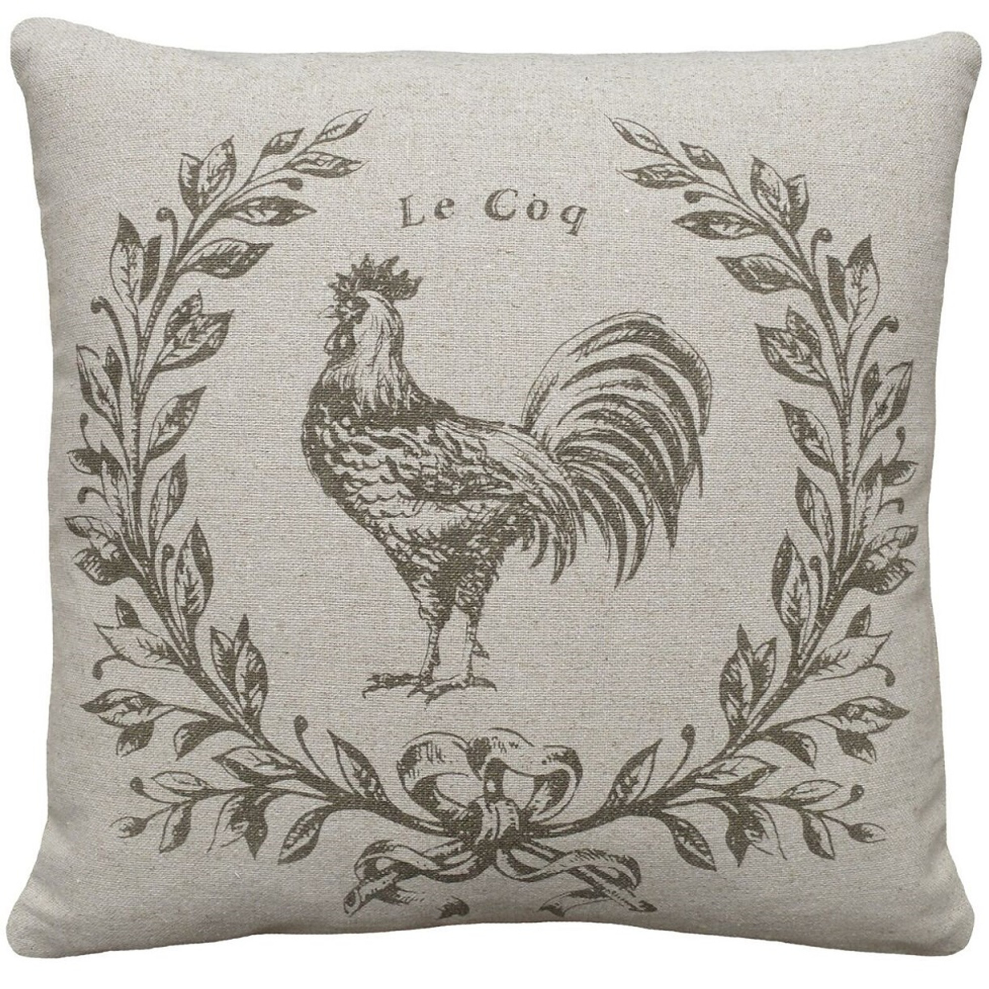 Farm Life Rooster 18 x 18 Throw Pillow Cover - IST Creates – IST Creates  by Innovative Solutions Texas, LLC