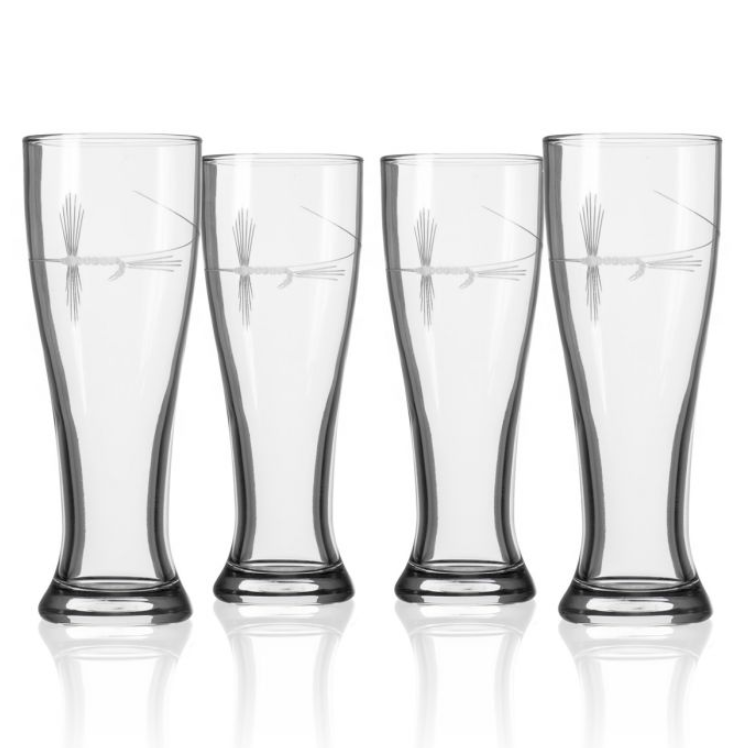 Rolf Glass Fly Fishing Pilsner Glass - Thumbnail 4