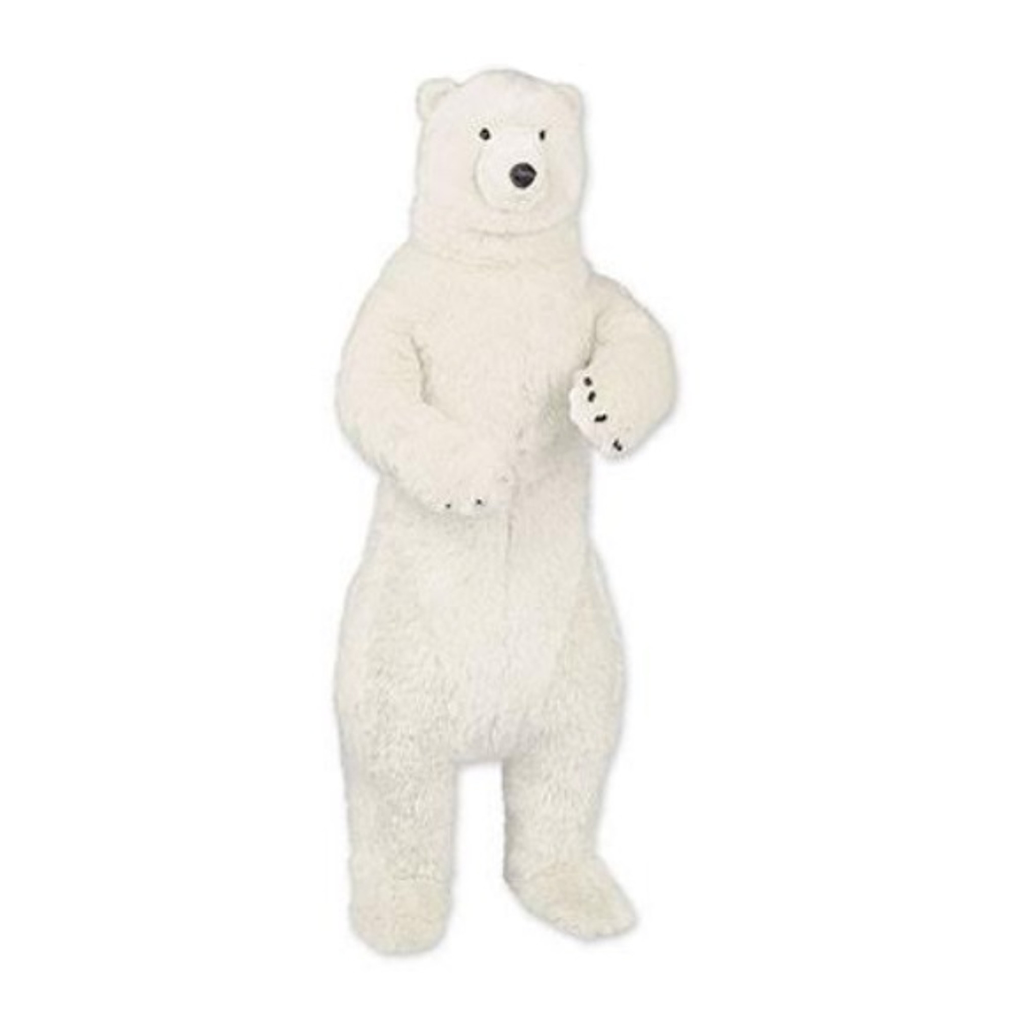 life size polar bear stuffed animal