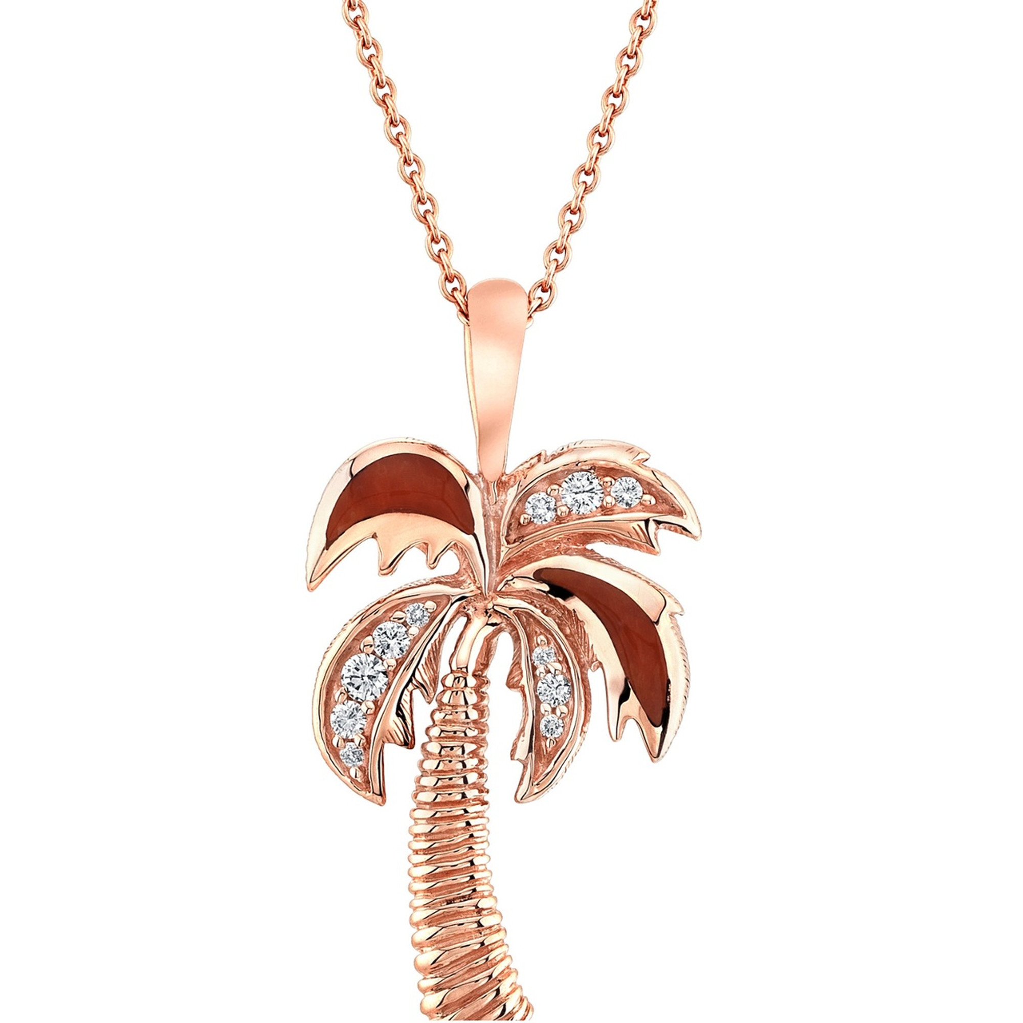 ラッピング不可 ゴールド WIND and SEA PALM TREE NECKLACE | artfive ...