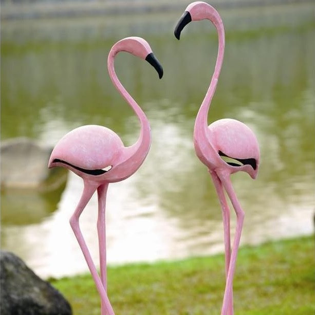 Flamingo Sculpture Garden Outdoor SPI