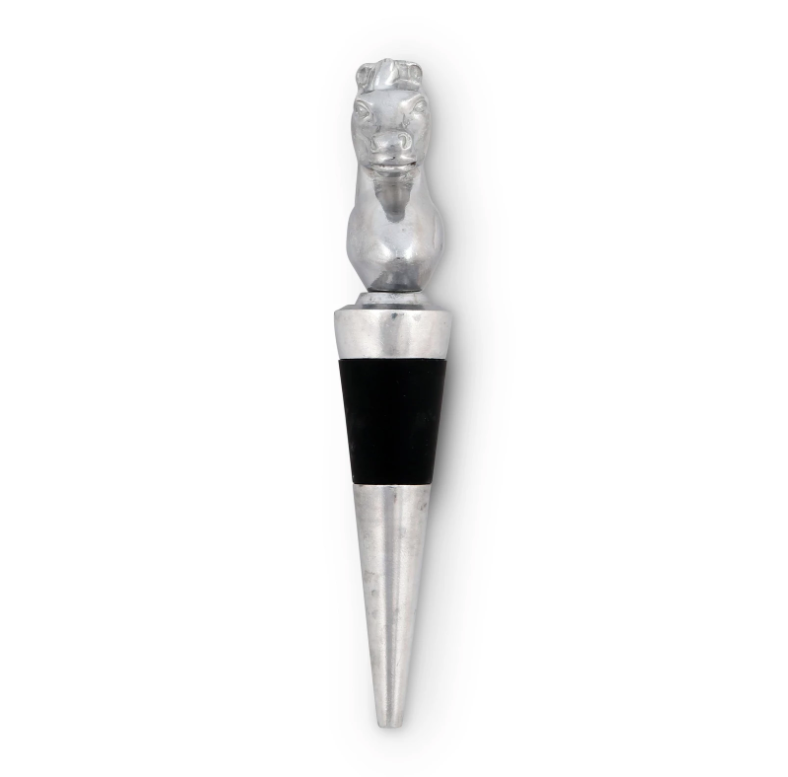 Arthur Court Horsehead Bottle Stopper - Thumbnail 5