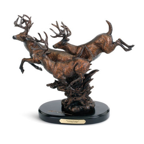Deer Sculpture | Living Large Big Sky Carvers