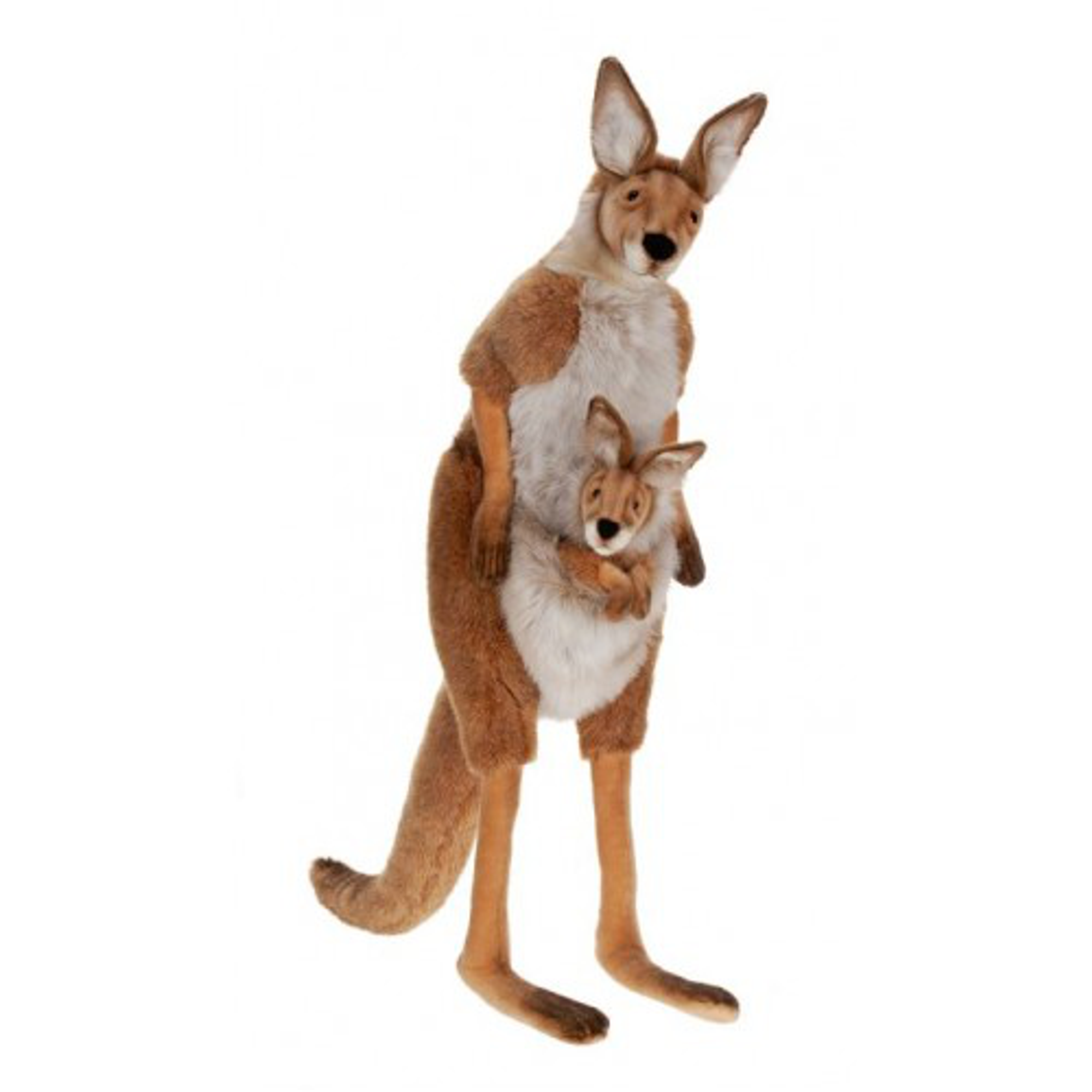 Kangaroo Life Sized Stuffed Animal Kangaroo Plush Statue Hansa Toys