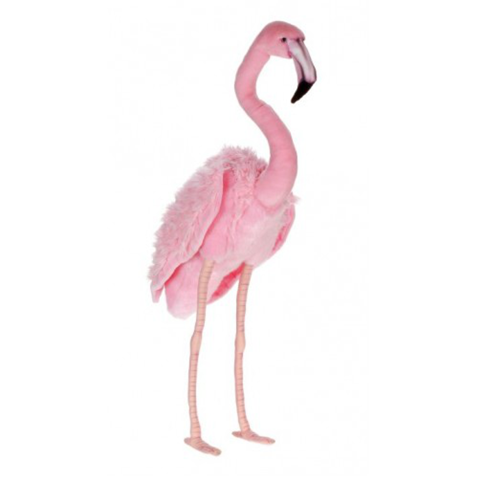 large pink flamingo stuffed animal