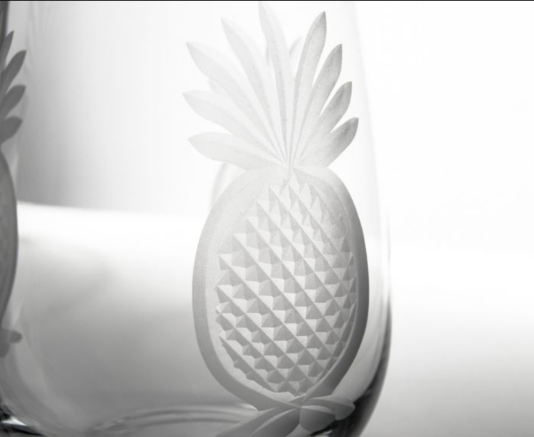 Rolf Glass Pineapple Wine Glass - Thumbnail 4
