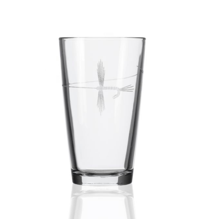 Rolf Glass Fly Fishing Beer Glass - Thumbnail 2