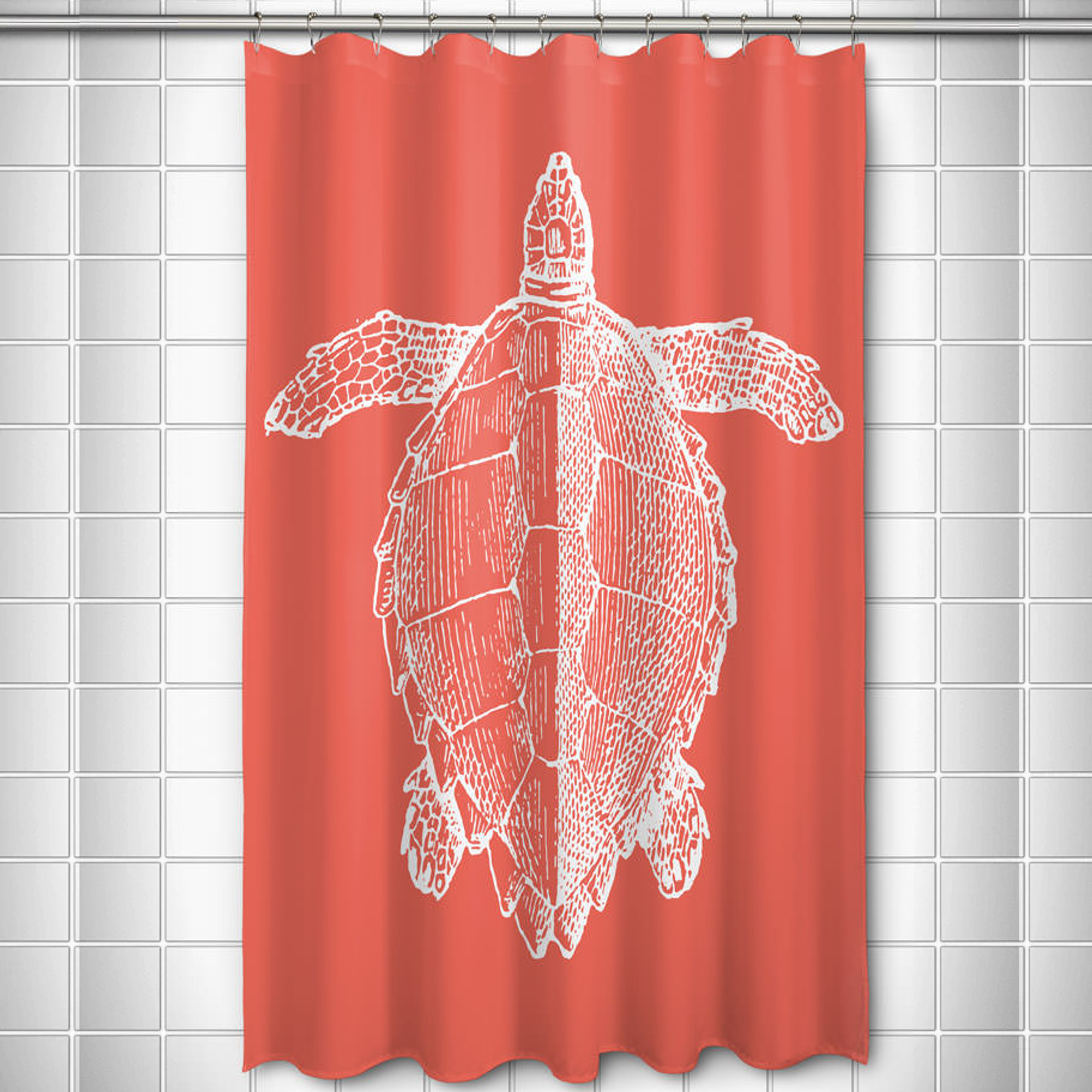 Sea Turtle Shower Curtain – We Are Lions