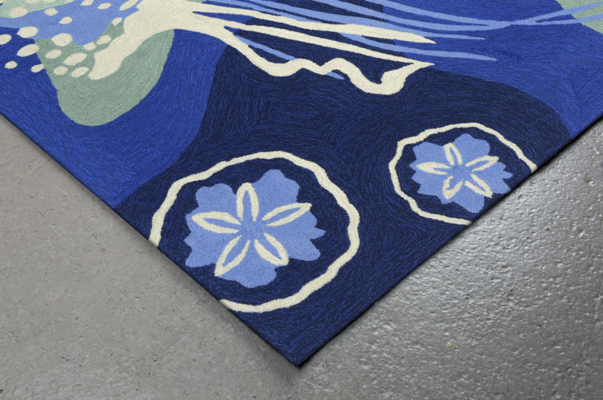 Jellyfish Ocean Blue Area Rug Trans Ocean
