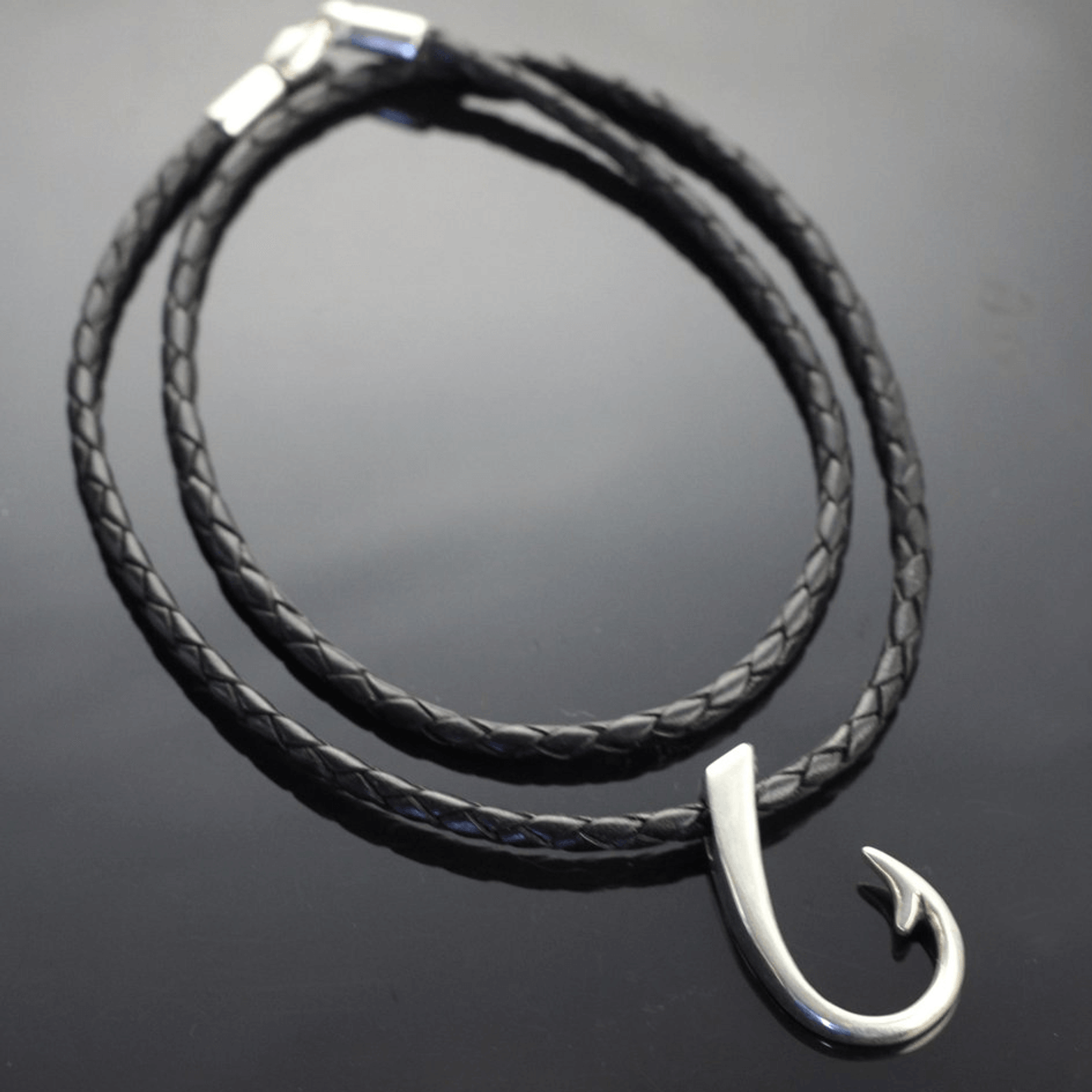 braided cord necklace