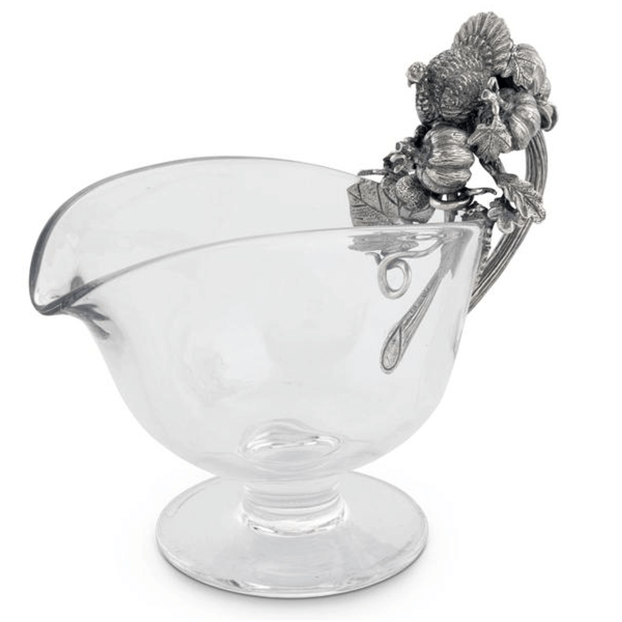 Vagabond House Artichoke Glass Gravy Boat