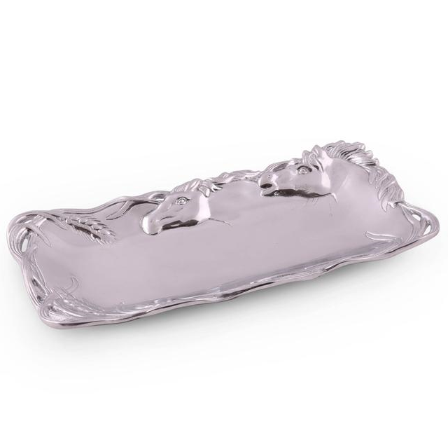 Arthur Court Designs Horse Bread Tray