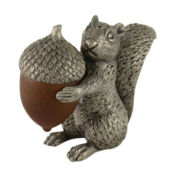 Vagabond House Squirrel with Wood Acorn Salt & Pepper Shakers - Thumbnail 5