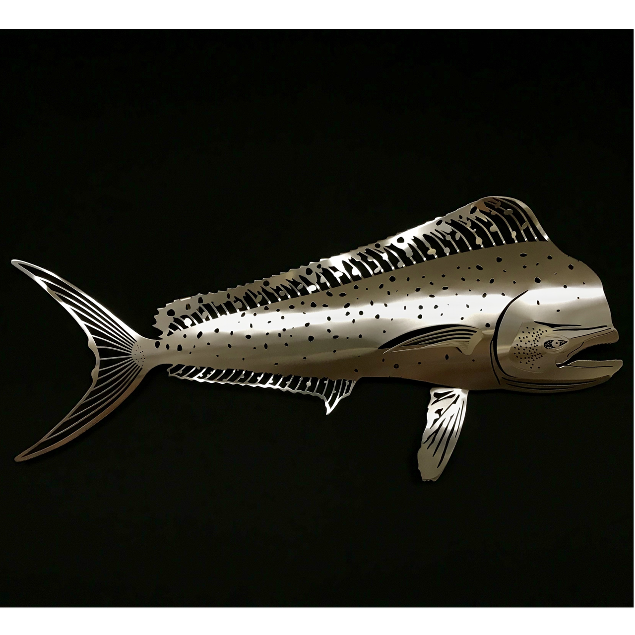 Mahi Mahi Stainless Steel Wall Art Fish Metal Wall Art