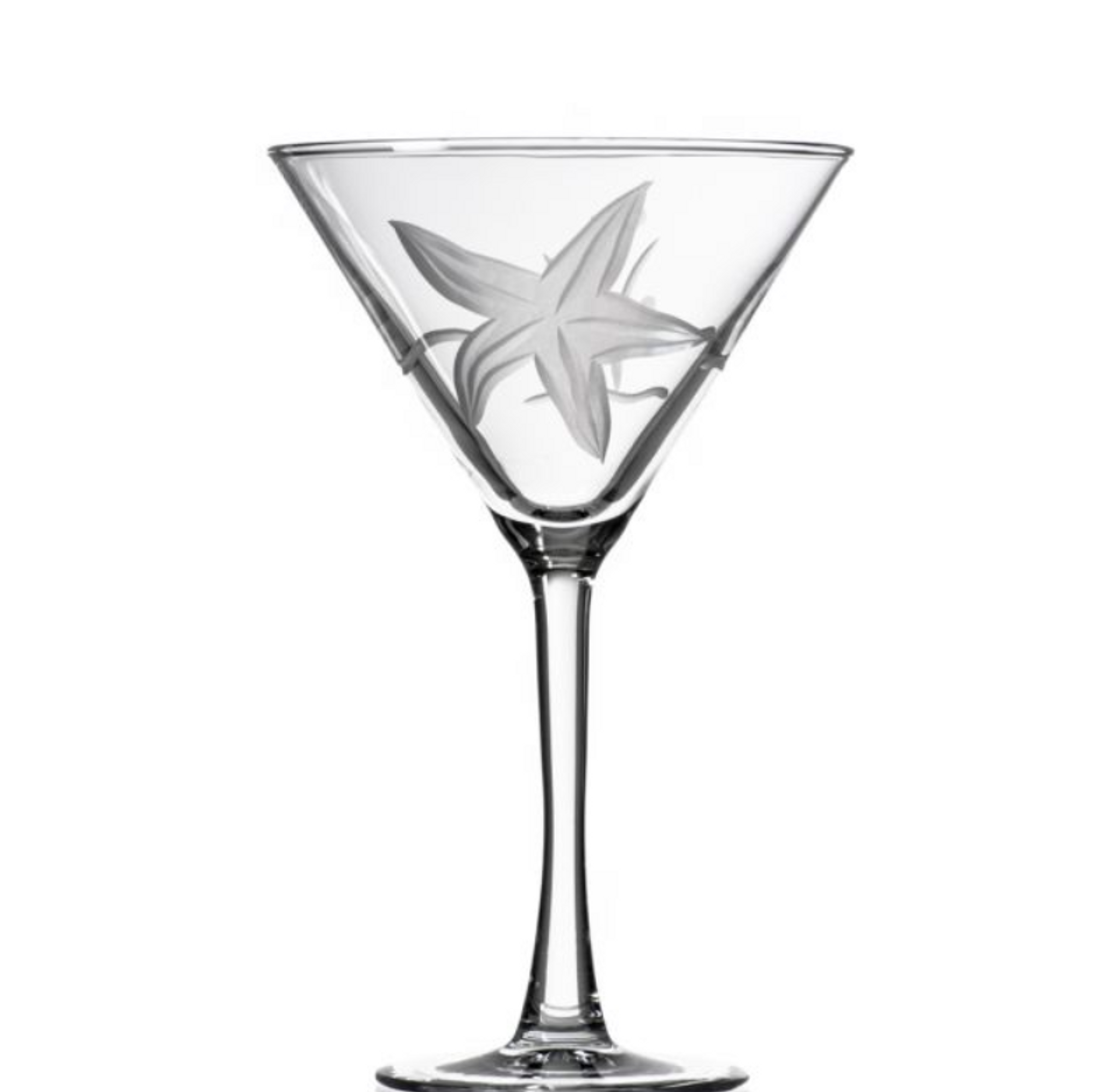 Shop Hyacinth Martini Glass Set of 4 For Your Coastal Home, Coastal &  Nautical Bar Carts & Accessories For Your Dining Room or Kitchen