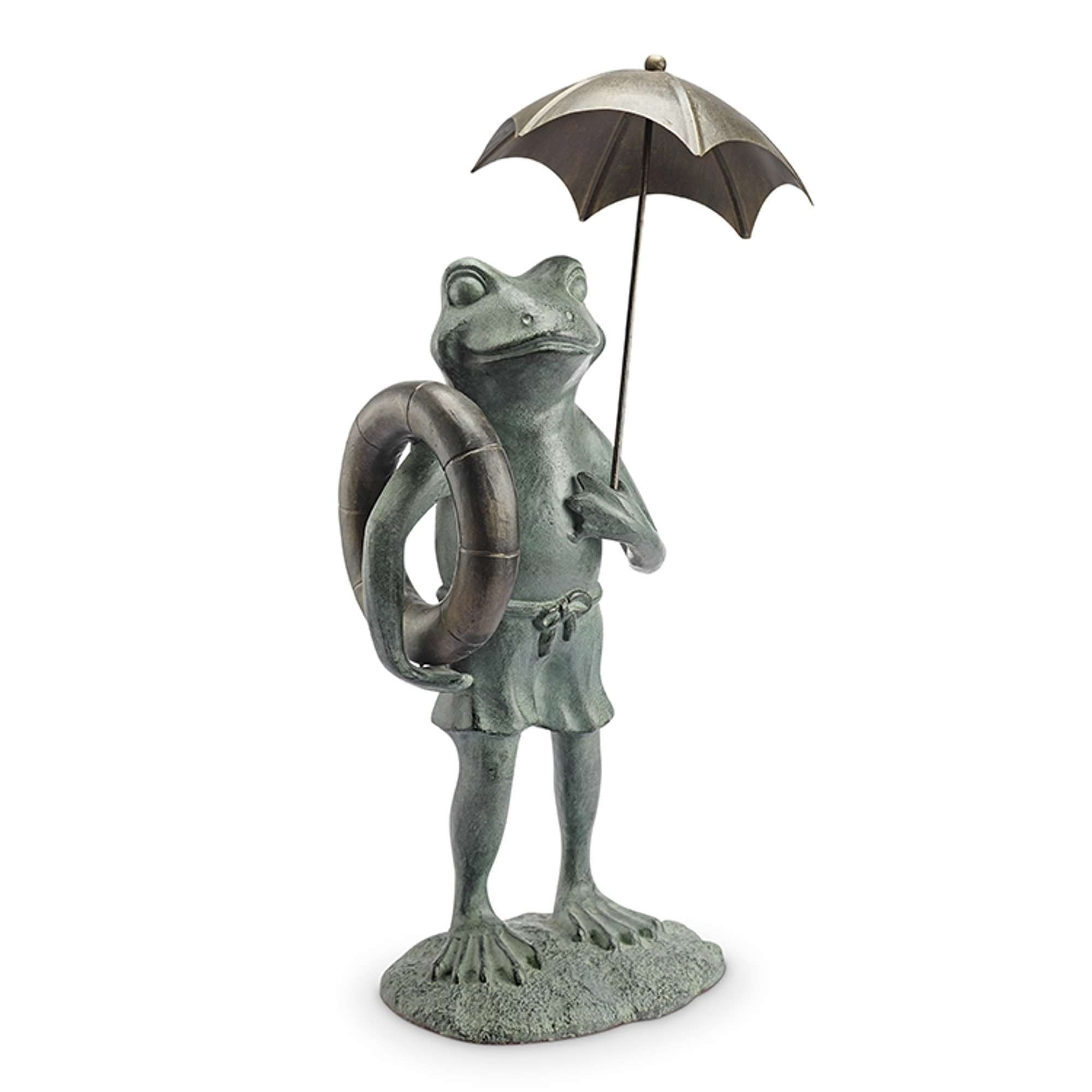Frog Garden Sculpture Pool Partner, 34880