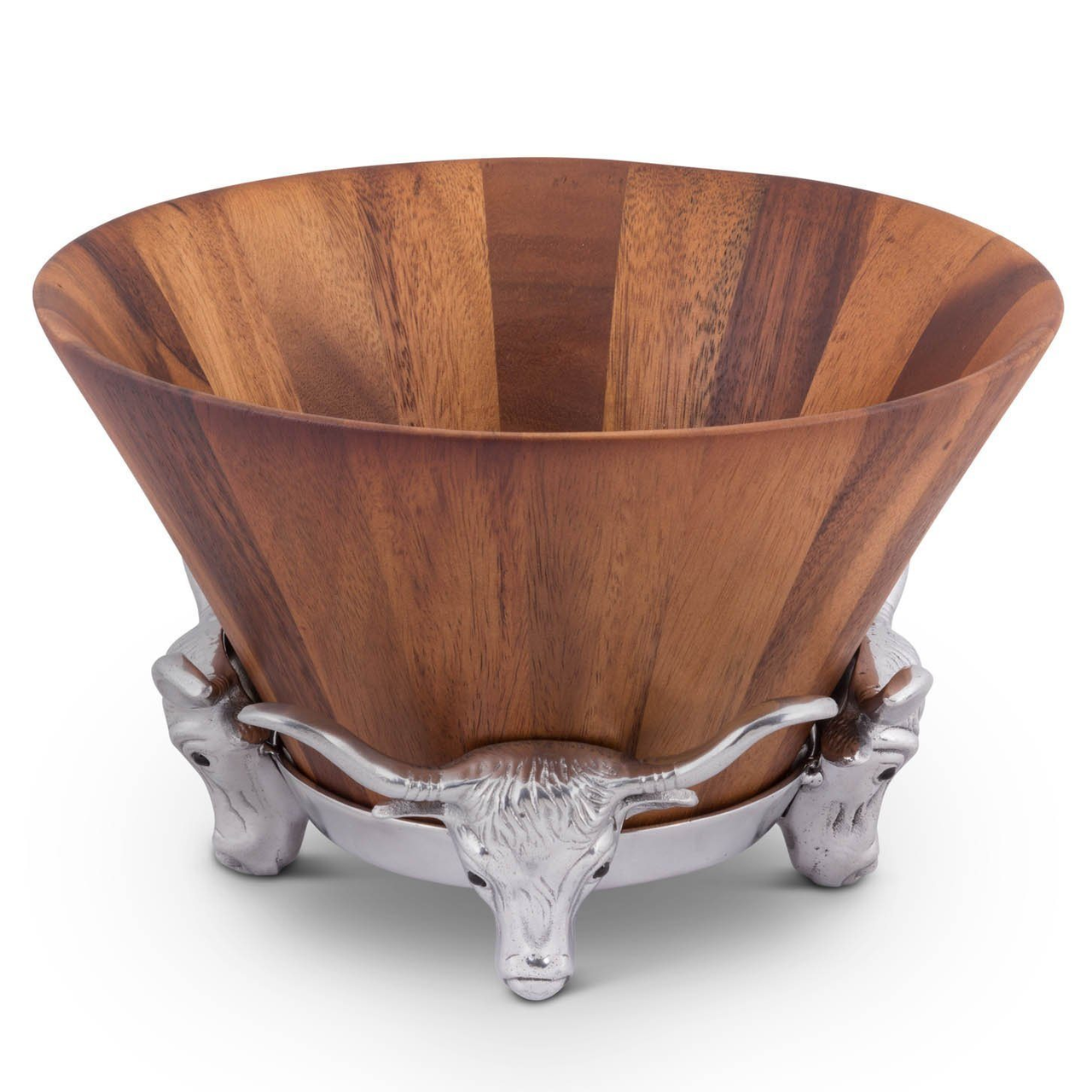 Arthur Court Designs Longhorn Salad Bowl