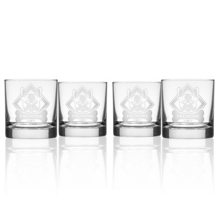 bulldog shot glasses