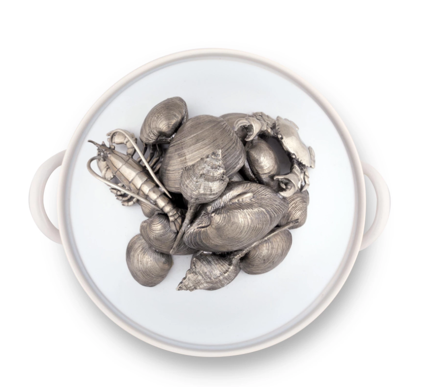 Vagabond House Crab & Clam Sea Life Soup Tureen - Thumbnail 2