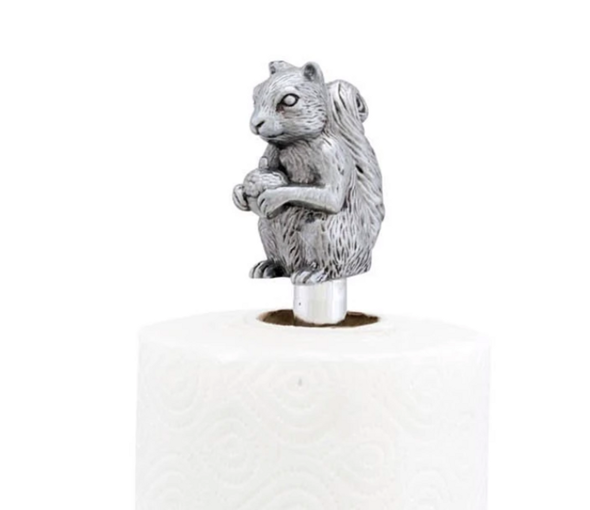 Decorative and Standing Paper Towel Holder with Squirrel Ornament – The  Sweet Home Make