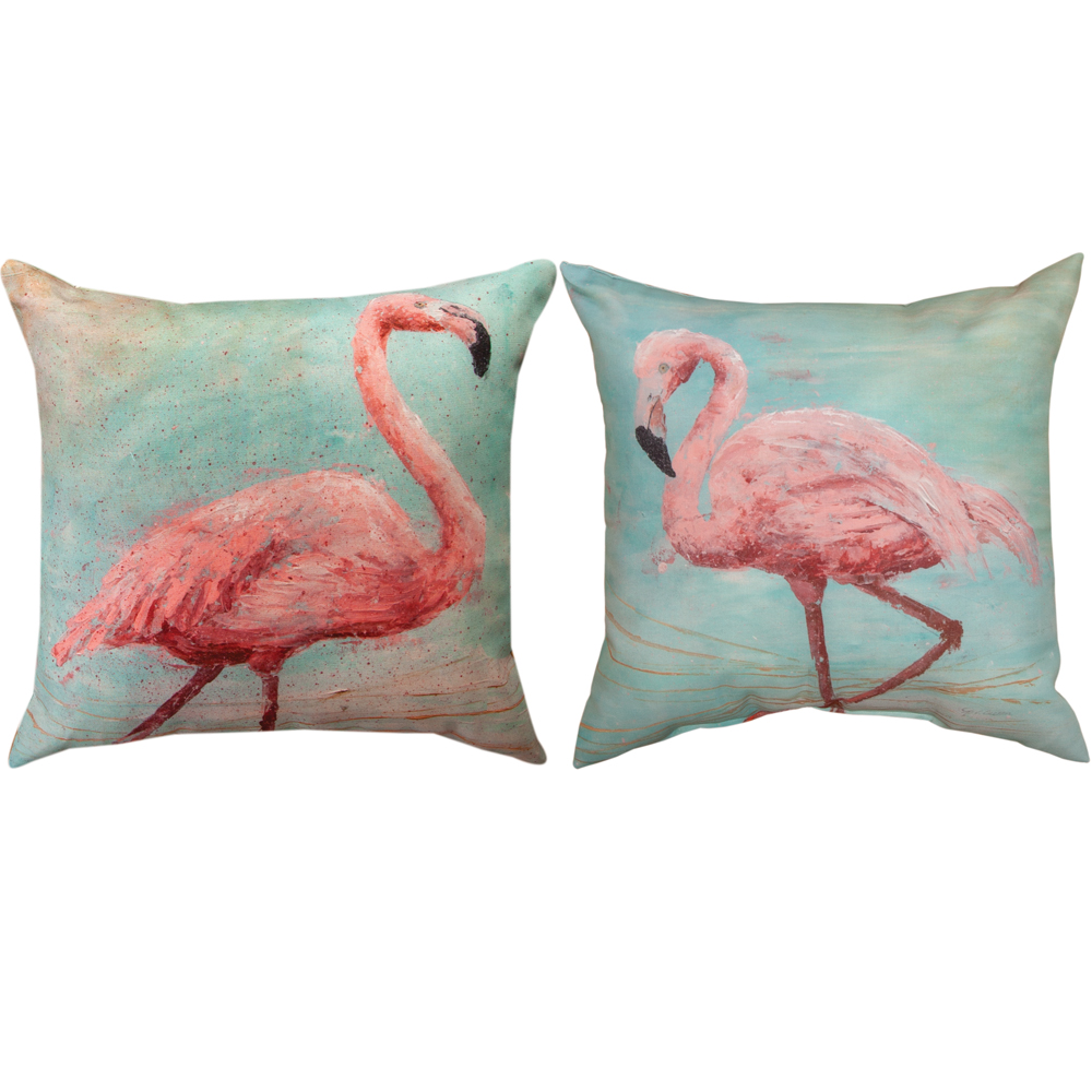 flamingo shaped pillow