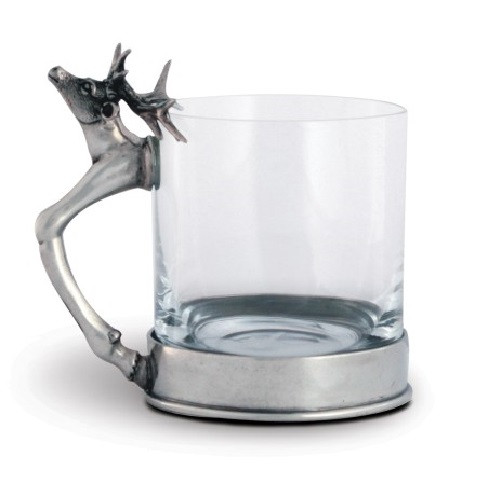 Stag Glass Pewter Vagabond House